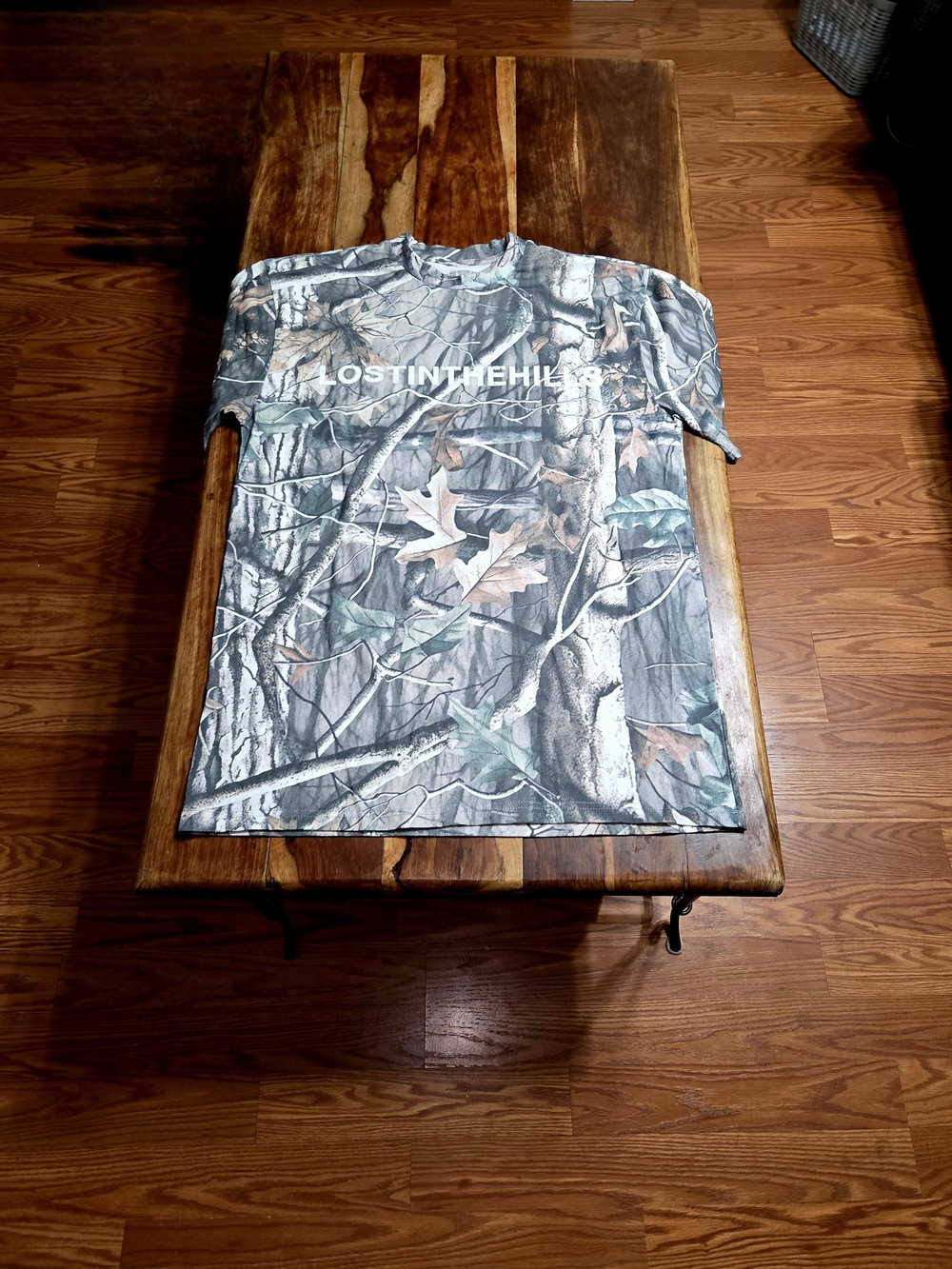 Lost Hills Men's Camo Short Sleeve Tee